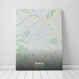 Leinwand von Paris im Stil Atlas