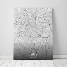 Leinwand von Paris im Stil Elegant