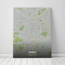 Leinwand von Paris im Stil Greenfield