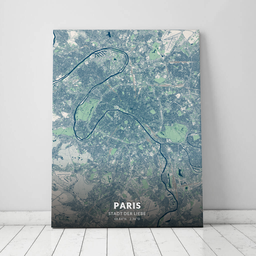 Leinwand von Paris im Stil Kontrast