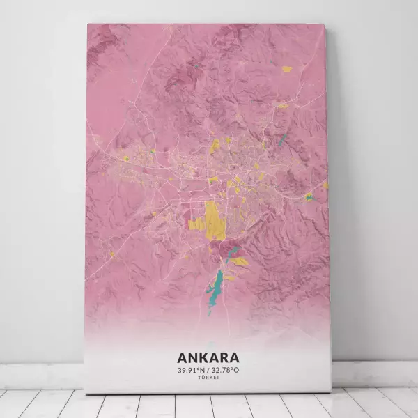 Galerie-Leinwand für jeden Ankara-Liebhaber