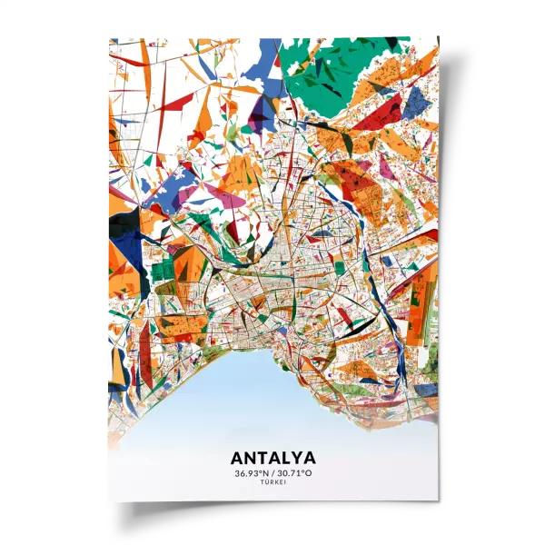 Das perfekte Poster für jeden Antalya-Liebhaber.