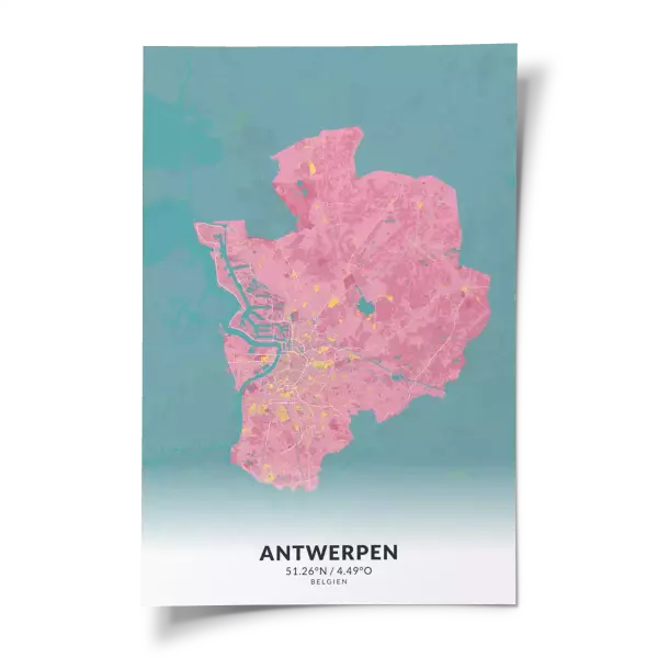 Das perfekte Poster für jeden Antwerpen-Liebhaber.