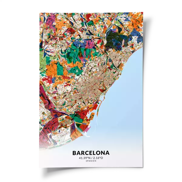 Das perfekte Poster für jeden Barcelona-Liebhaber.