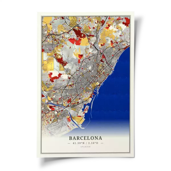Das perfekte Poster für jeden Barcelona-Liebhaber.
