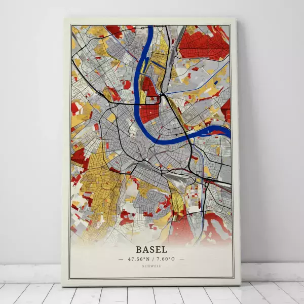 Galerie-Leinwand für jeden Basel-Liebhaber