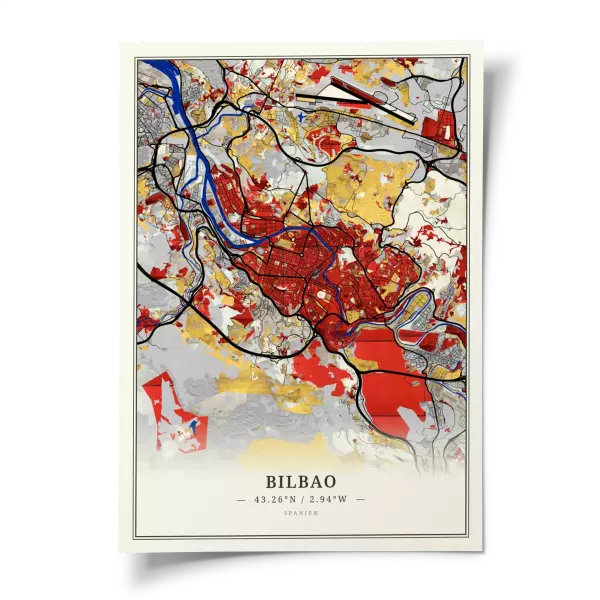 Das perfekte Poster für jeden Bilbao-Liebhaber.