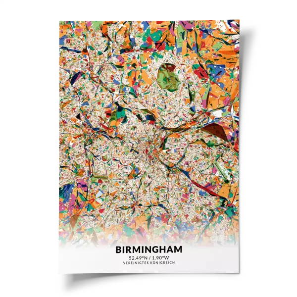 Das perfekte Poster für jeden Birmingham-Liebhaber.