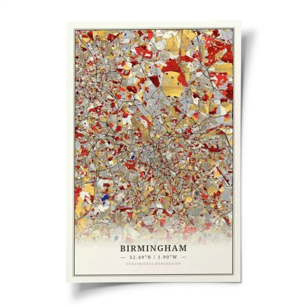 Das perfekte Poster für jeden Birmingham-Liebhaber.