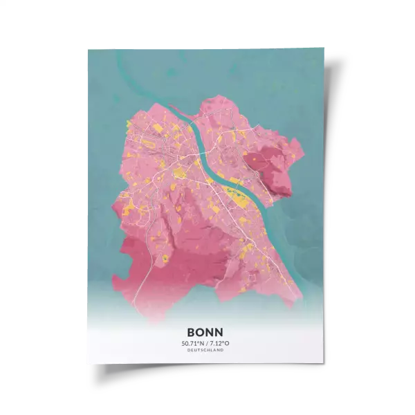 Das perfekte Poster für jeden Bonn-Liebhaber.