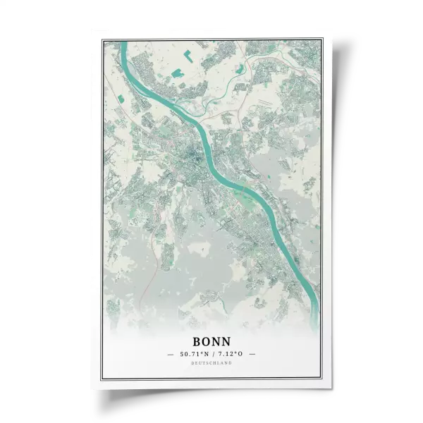 Das perfekte Poster für jeden Bonn-Liebhaber.