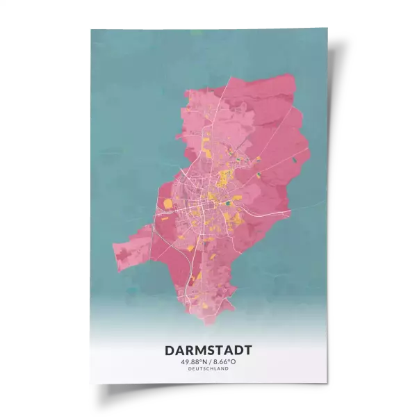 Das perfekte Poster für jeden Darmstadt-Liebhaber.