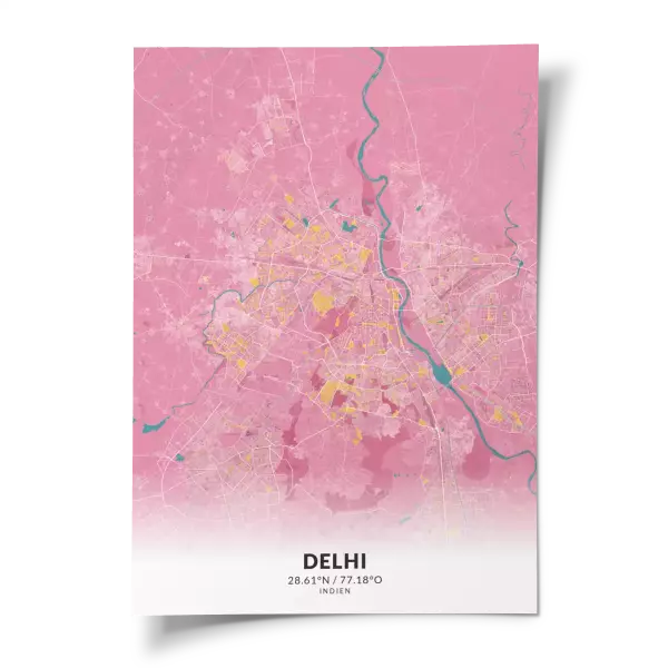 Das perfekte Poster für jeden Delhi-Liebhaber.