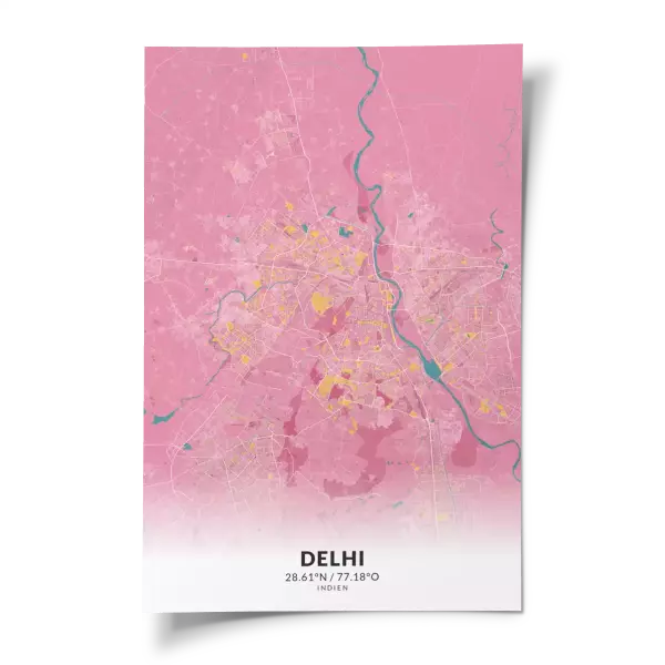 Das perfekte Poster für jeden Delhi-Liebhaber.