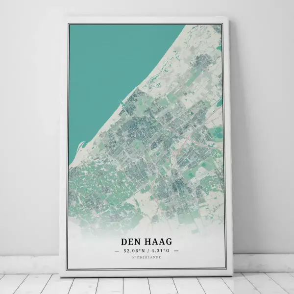 Zeige Deine Liebe zu Den Haag mit dieser Designer-Leinwand.