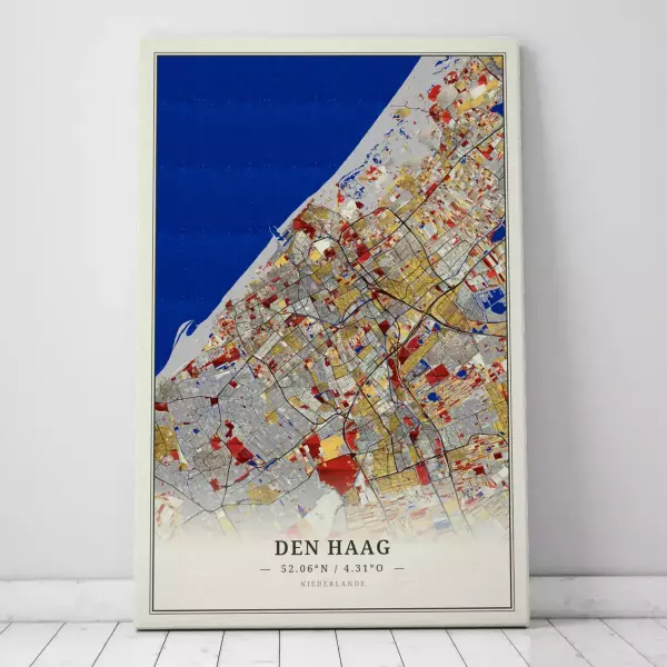 Zeige Deine Liebe zu Den Haag mit dieser Designer-Leinwand.
