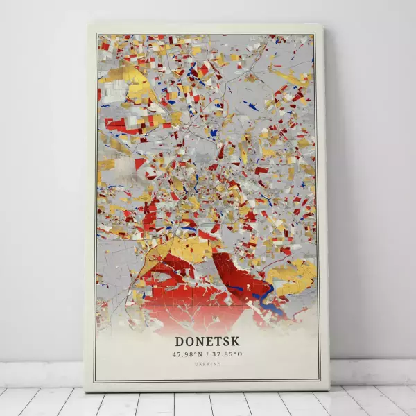 Galerie-Leinwand für jeden Donetsk-Liebhaber