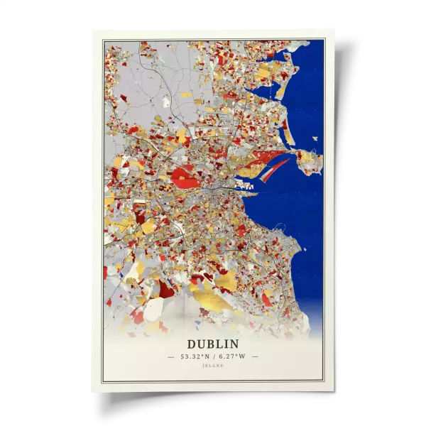 Das perfekte Poster für jeden Dublin-Liebhaber.