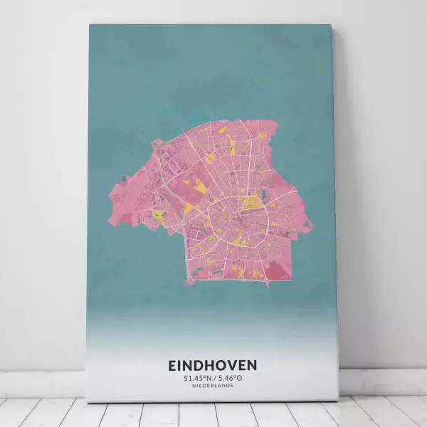 Zeige Deine Liebe zu Eindhoven mit dieser Designer-Leinwand.