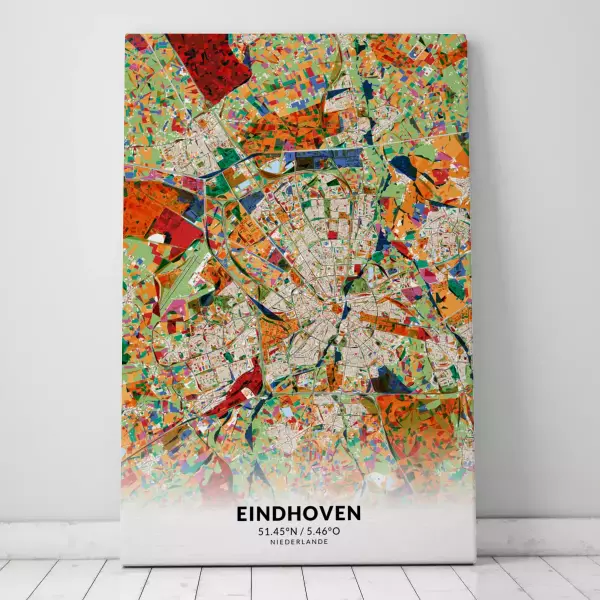 Zeige Deine Liebe zu Eindhoven mit dieser Designer-Leinwand.
