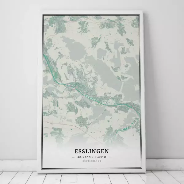 Galerie-Leinwand für jeden Esslingen-Liebhaber