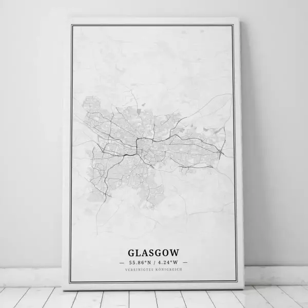 Galerie-Leinwand für jeden Glasgow-Liebhaber
