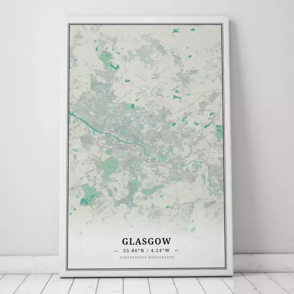 Galerie-Leinwand für jeden Glasgow-Liebhaber