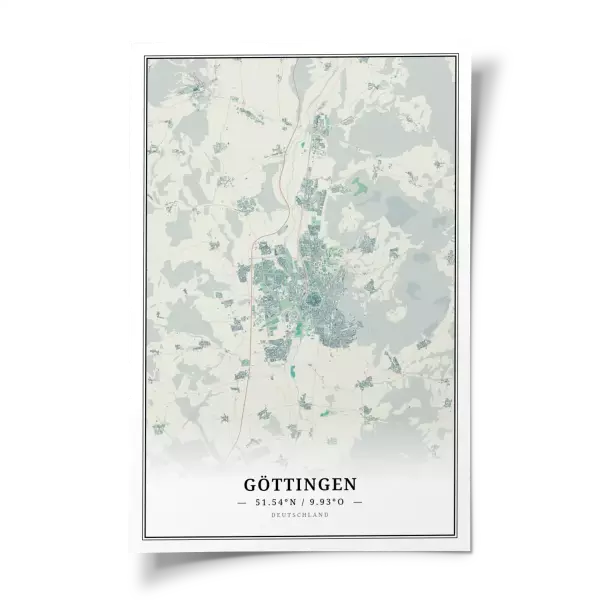 Das perfekte Poster für jeden Göttingen-Liebhaber.