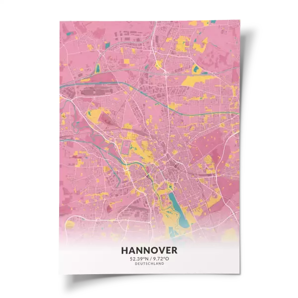 Das perfekte Poster für jeden Hannover-Liebhaber.
