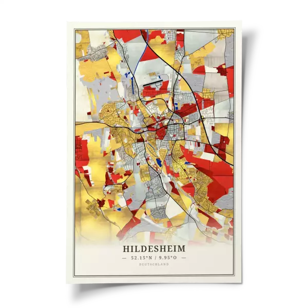 Das perfekte Poster für jeden Hildesheim-Liebhaber.