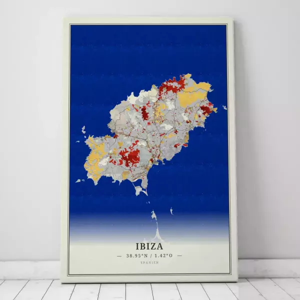 Galerie-Leinwand für jeden Ibiza-Liebhaber