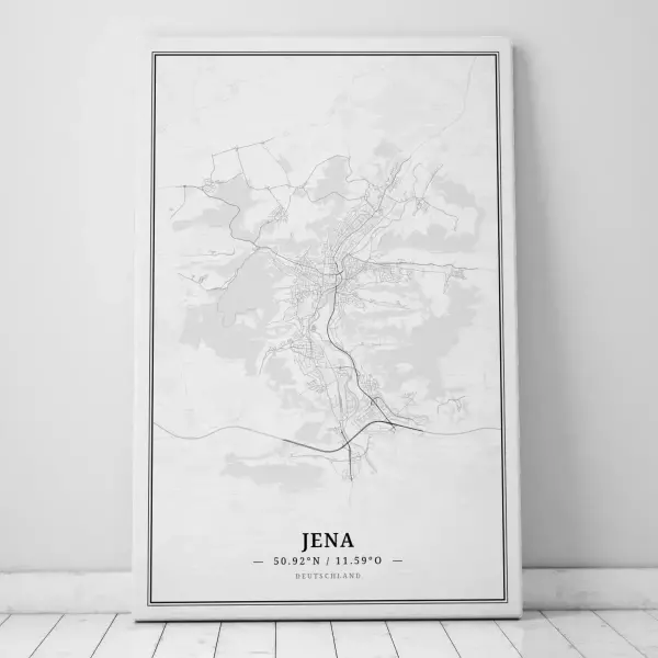 Zeige Deine Liebe zu Jena mit dieser Designer-Leinwand.