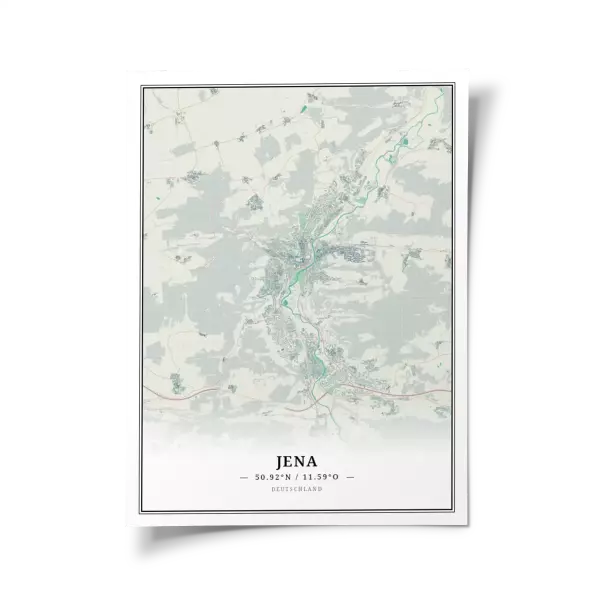 Das perfekte Poster für jeden Jena-Liebhaber.
