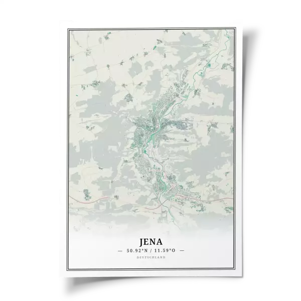 Das perfekte Poster für jeden Jena-Liebhaber.