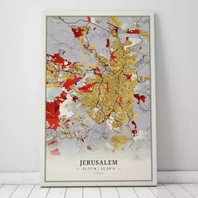 jerusalem im Stil mondrian