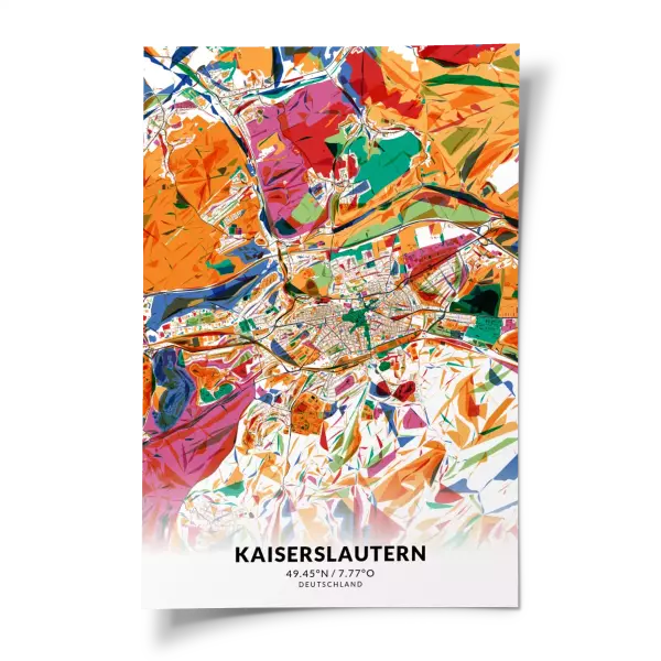 Das perfekte Poster für jeden Kaiserslautern-Liebhaber.