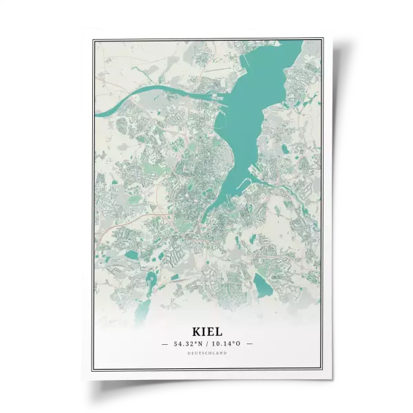 Das perfekte Poster für jeden Kiel-Liebhaber.