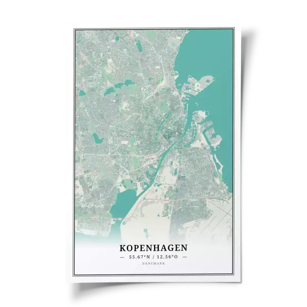 Das perfekte Poster für jeden Kopenhagen-Liebhaber.