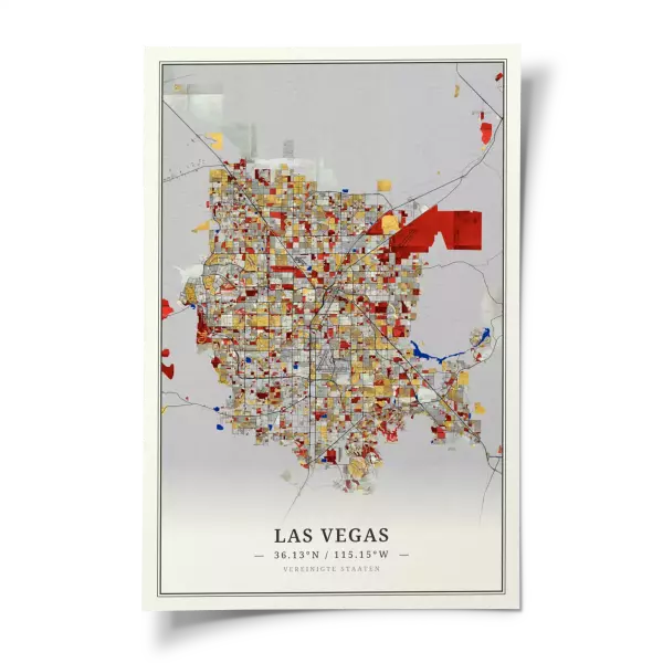 Das perfekte Poster für jeden Las Vegas-Liebhaber.