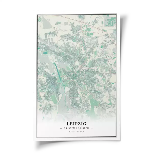 Das perfekte Poster für jeden Leipzig-Liebhaber.