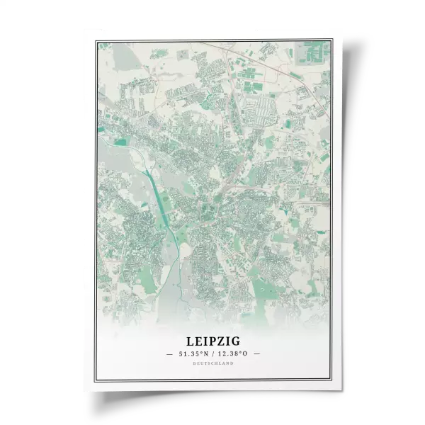 Das perfekte Poster für jeden Leipzig-Liebhaber.