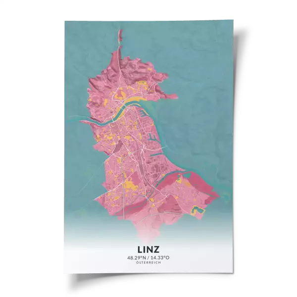 Das perfekte Poster für jeden Linz-Liebhaber.