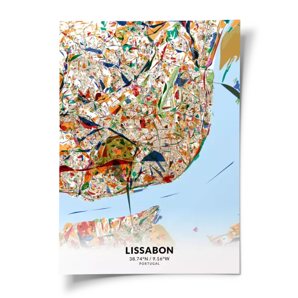 Das perfekte Poster für jeden Lissabon-Liebhaber.