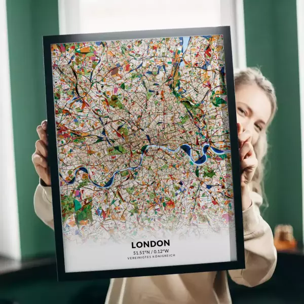 London im Stil Kandinsky