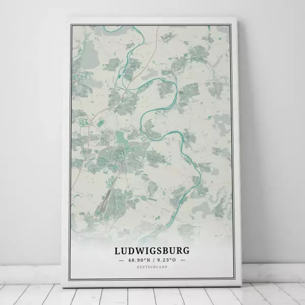 Galerie-Leinwand für jeden Ludwigsburg-Liebhaber