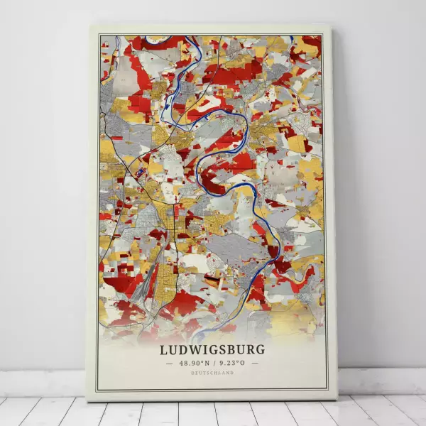 Galerie-Leinwand für jeden Ludwigsburg-Liebhaber