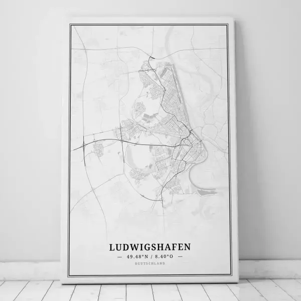 Galerie-Leinwand für jeden Ludwigshafen-Liebhaber