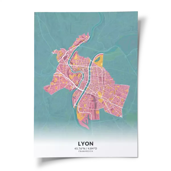 Das perfekte Poster für jeden Lyon-Liebhaber.