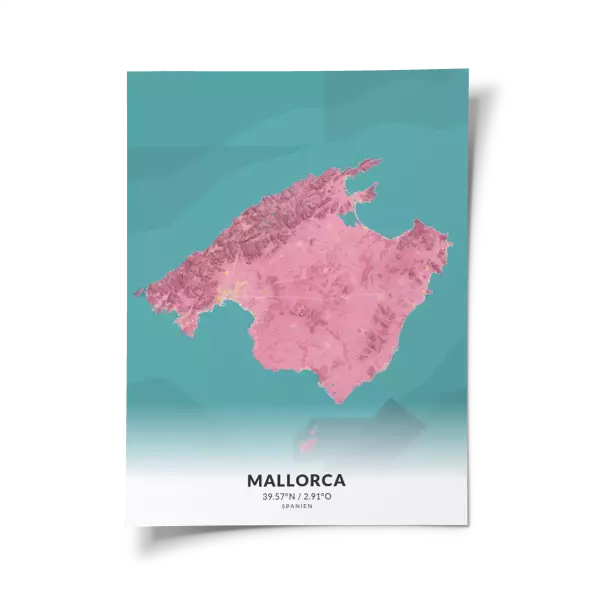 Das perfekte Poster für jeden Mallorca-Liebhaber.