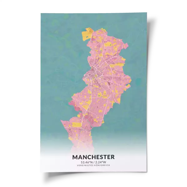 Das perfekte Poster für jeden Manchester-Liebhaber.
